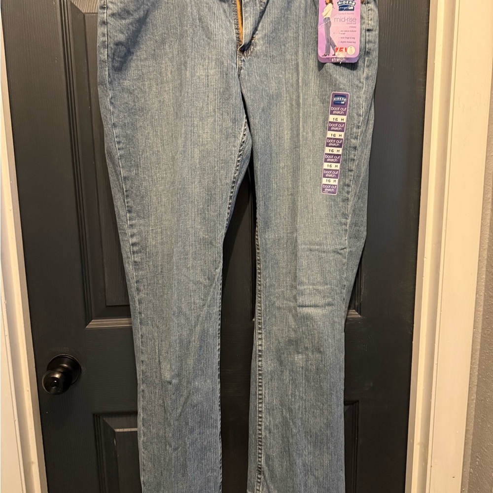 Lee Riders Denim Mid-rise Boot Cut Jeans Women's